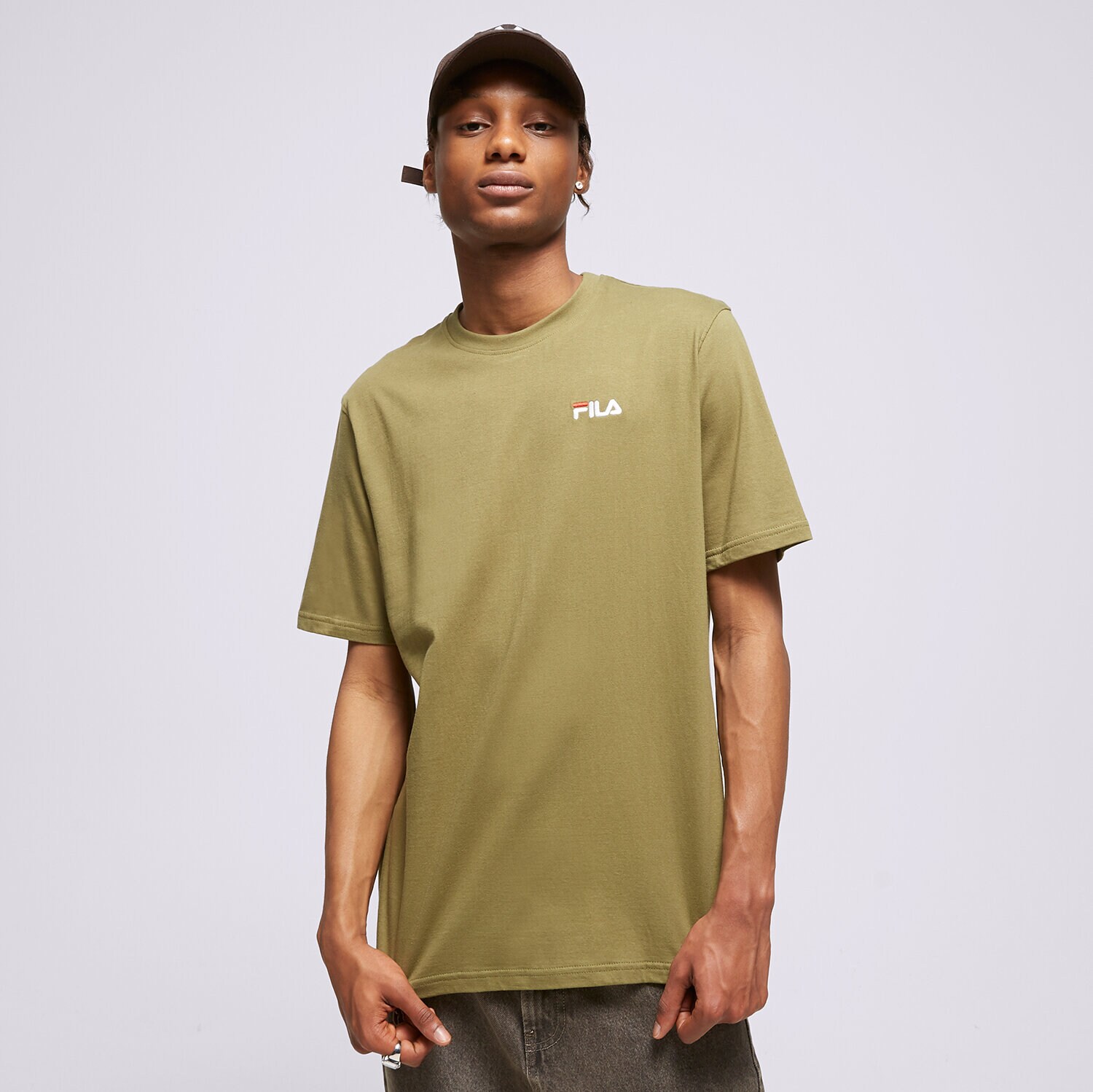 Muške majice FILA T-SHIRT DRINGO SS23SPM229527 zelena