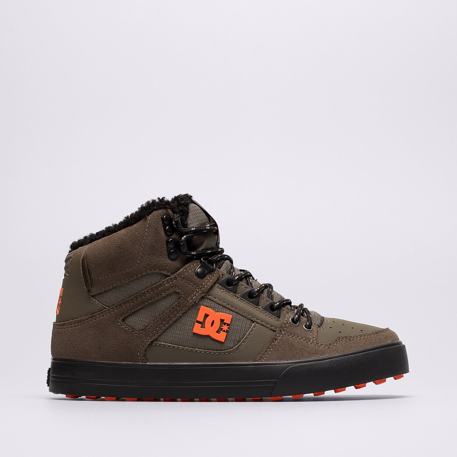 Muške zimske cipele DC PURE HIGH-TOP WC WNT ADYS400047DOO kaki