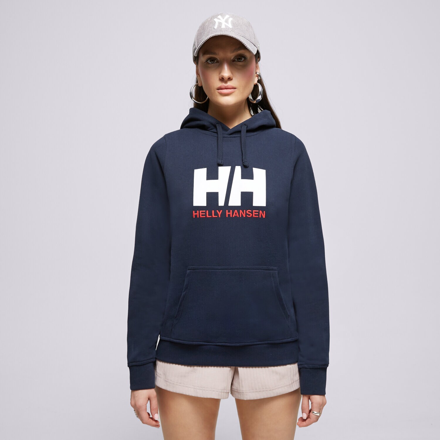 Ženske dukserice HELLY HANSEN VESTA S KAPULJAČOM W HH LOGO HOODIE 33978597 crna