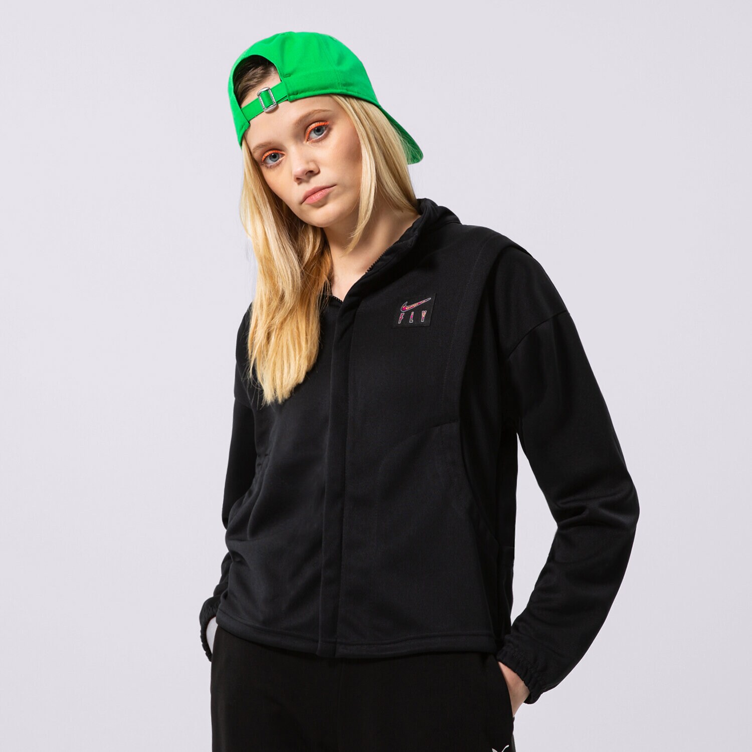 Ženske prijelazne jakne NIKE JAKNA W NK DF RETRO FLY JKT SSTN M27 NBB DH7294-010 crna