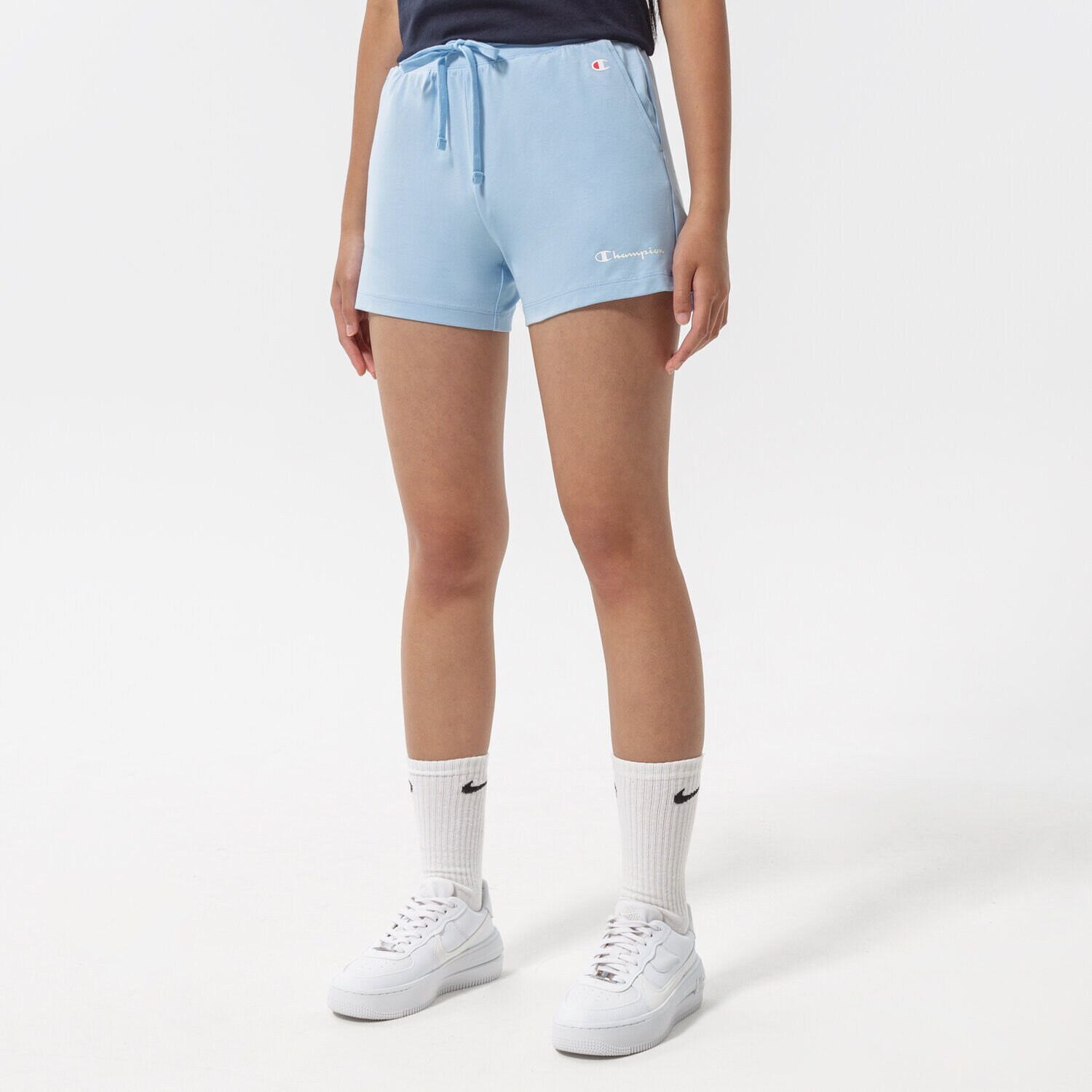 Ženske kratke hlače CHAMPION KRATKE HLAČE SHORTS 114882BS151 plava