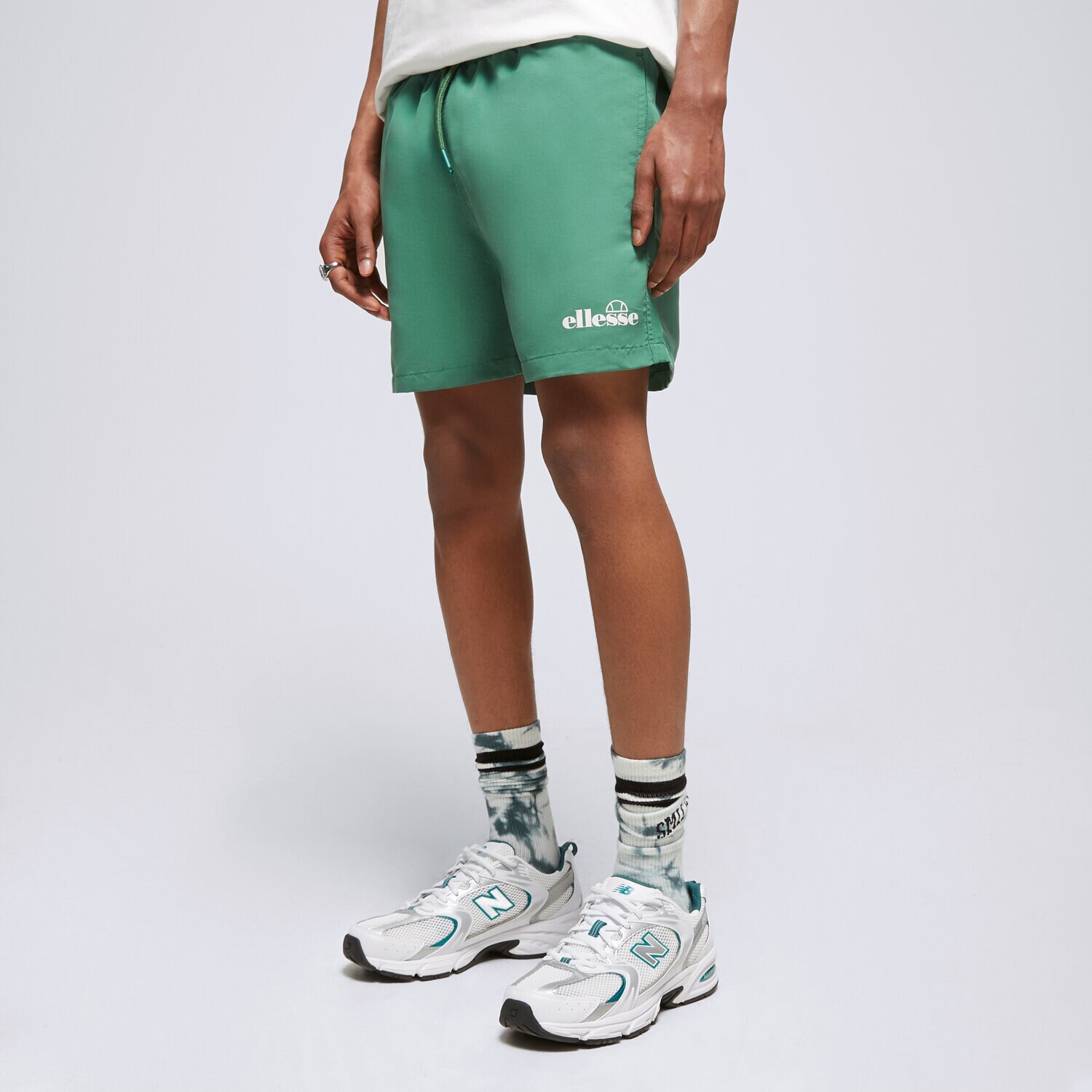 Muške kratke hlače ELLESSE KRATKE HLAČE LAMINA GREEN SGR16468503 zelena