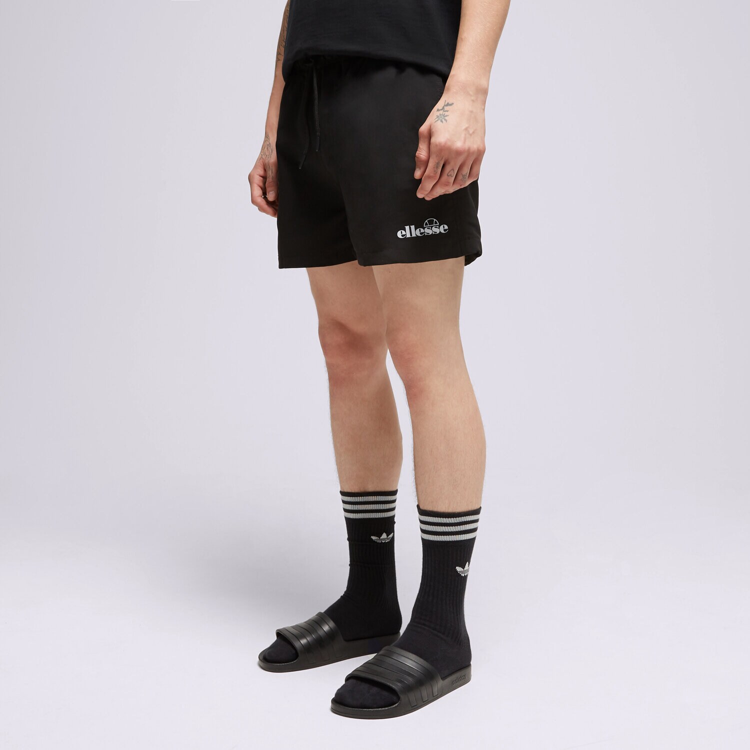 Muške kratke hlače ELLESSE KRATKE HLAČE LAMINA SWIM SHORT BLK SHP16468011 crna