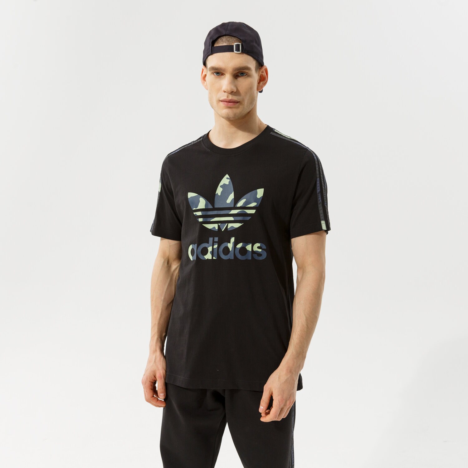 Muške majice ADIDAS T-SHIRT CAMO INFILL TEE HF4888 crna