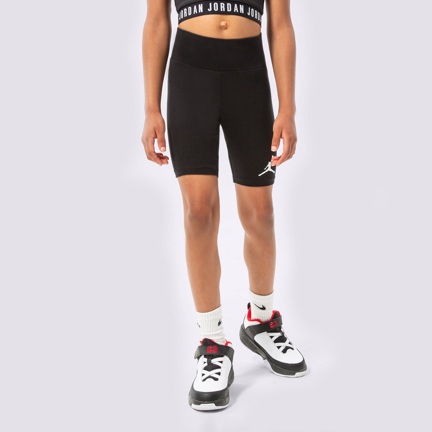 Dječje kratke hlače i haljine JORDAN KRATKE HLAČE ESSENTIALS BIKE SHORT G 45A856-023 crna