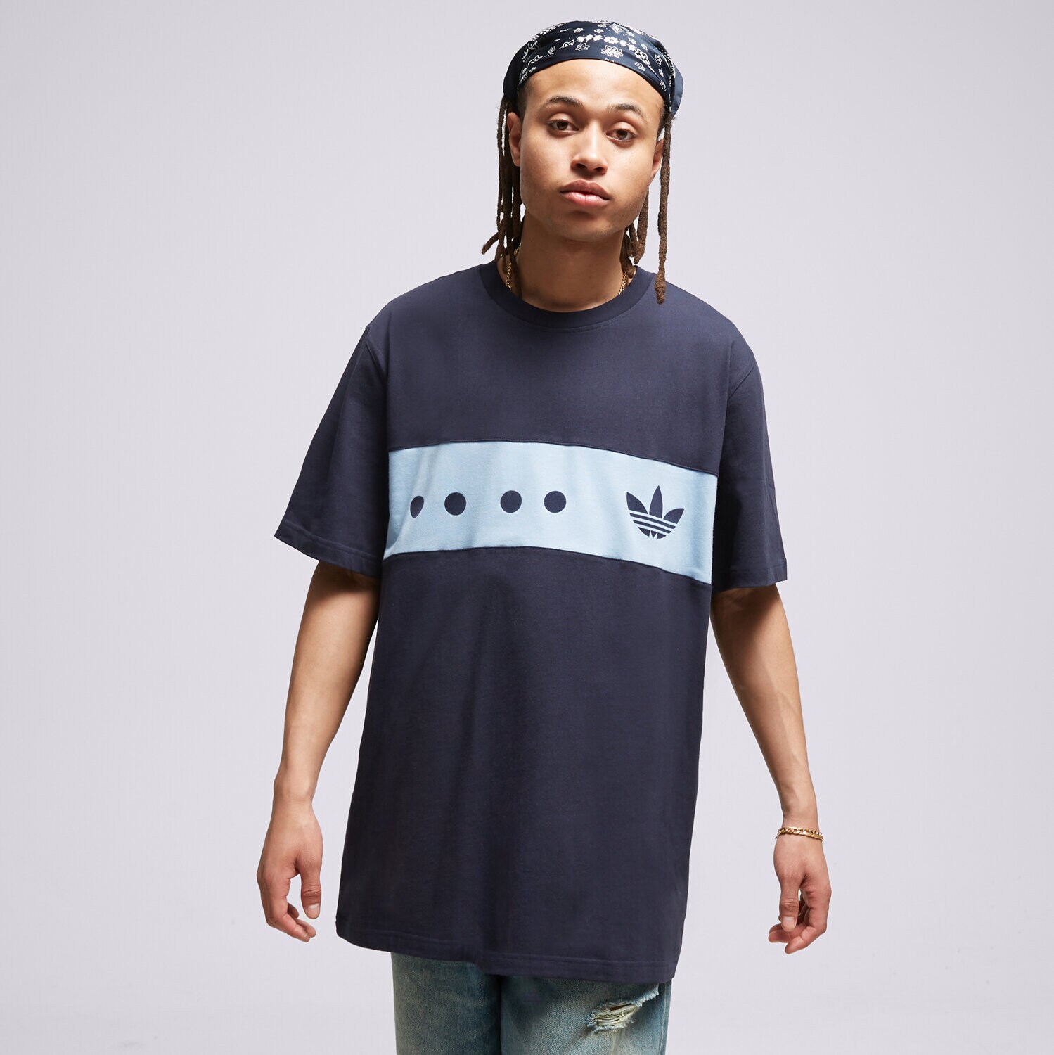 Muške majice ADIDAS T-SHIRT CITY TEE IC8414 tamno plava