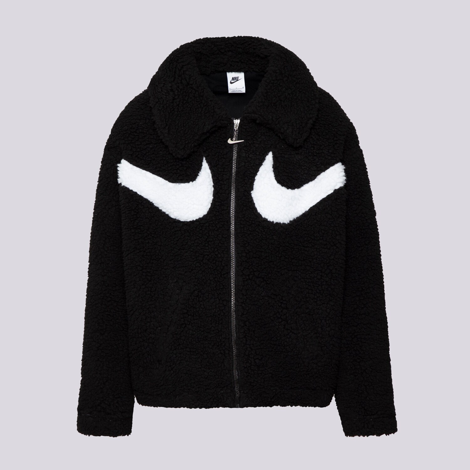 Ženske zimske jakne NIKE JAKNA ZIMSKA W NSW SWSH SHRPA GX FZ JKT DD5620-010 crna