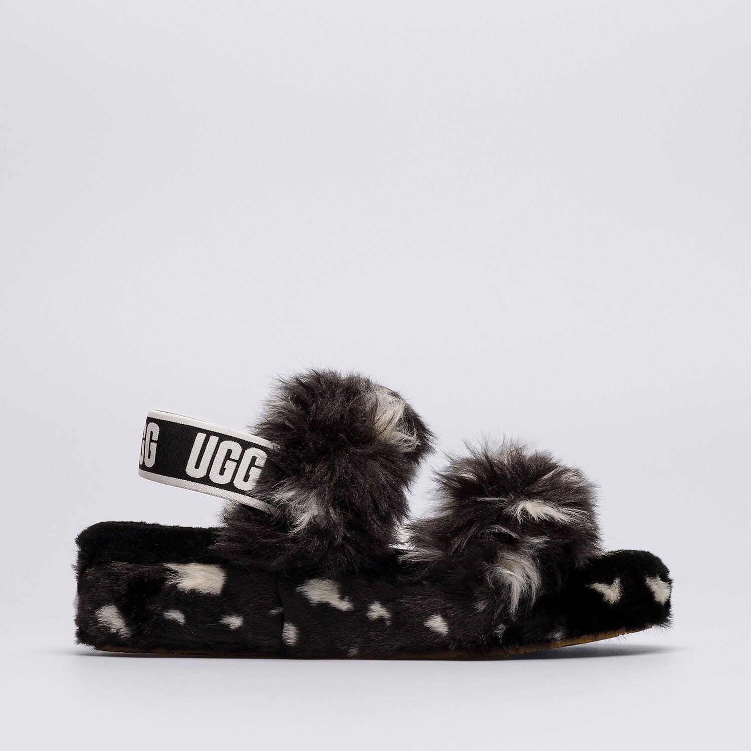 Ženske natikače i sandale UGG OH YEAH SPOTS 1118165-BLACK crna