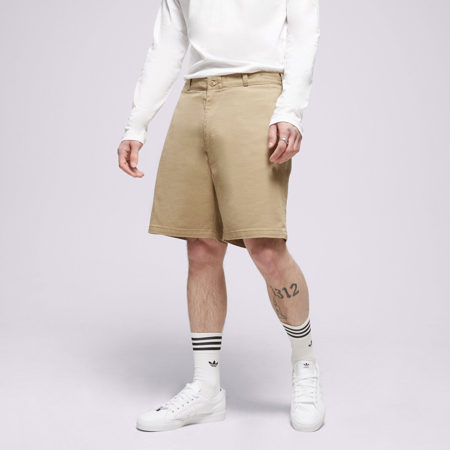 Muške kratke hlače LEVI'S KRATKE HLAČE SKATE LOOSE CHINO SHORT A43230001 bež