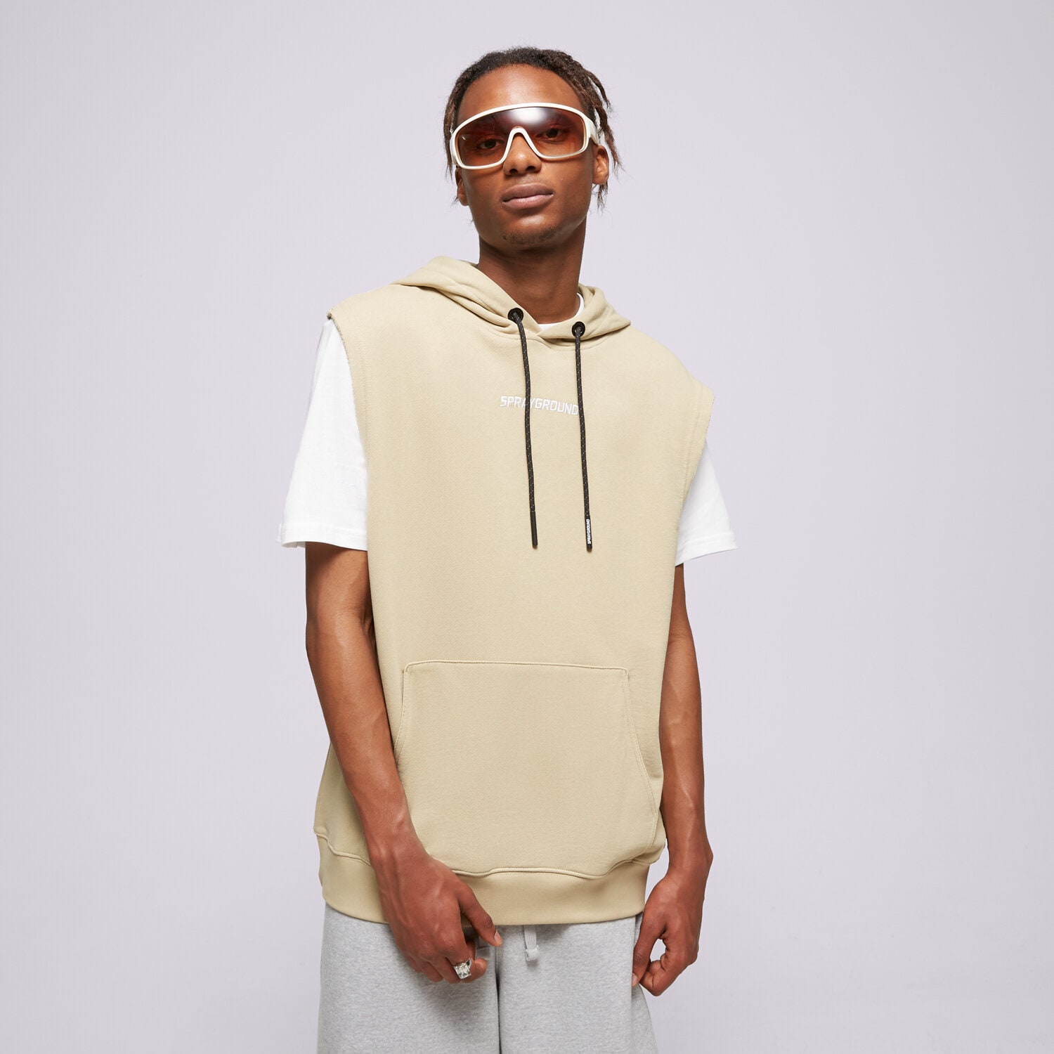 Muške prsluci SPRAYGROUND PRSLUK SP159 SP159-BROWN smeđa