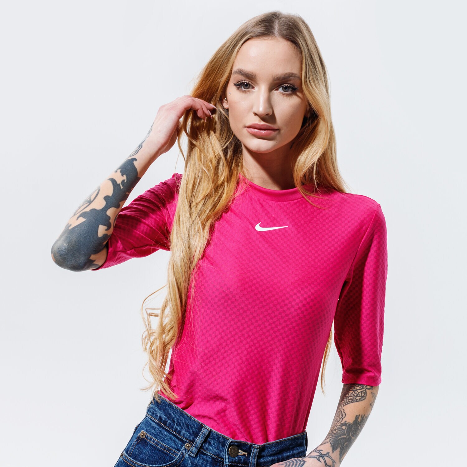 Ženske majice NIKE T-SHIRT SPORTSWEAR ICON CLASH CZ8176-615 ružičasta