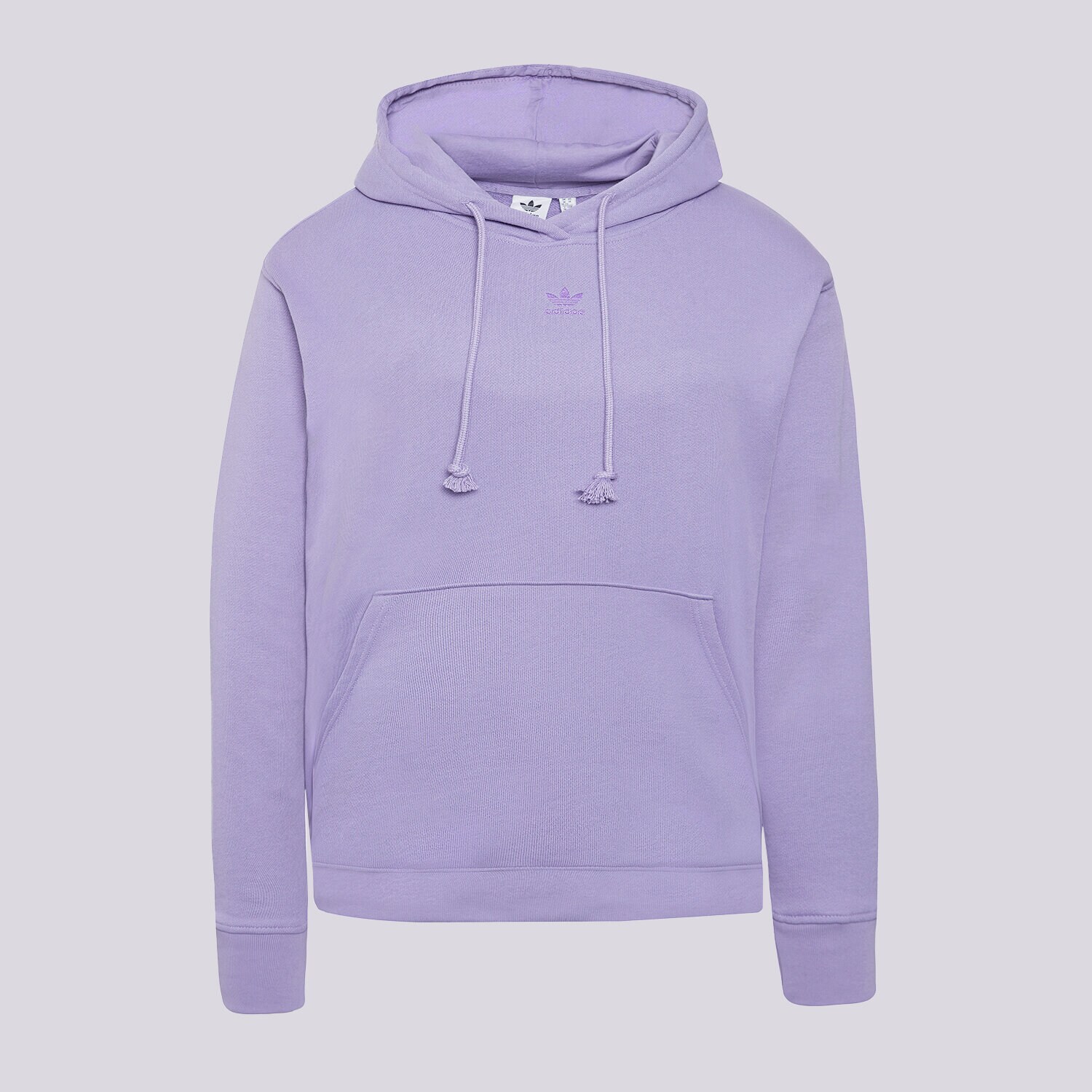Ženske dukserice ADIDAS VESTA S KAPULJAČOM HOODIE SIZE PLUS IA6517 ljubičasta