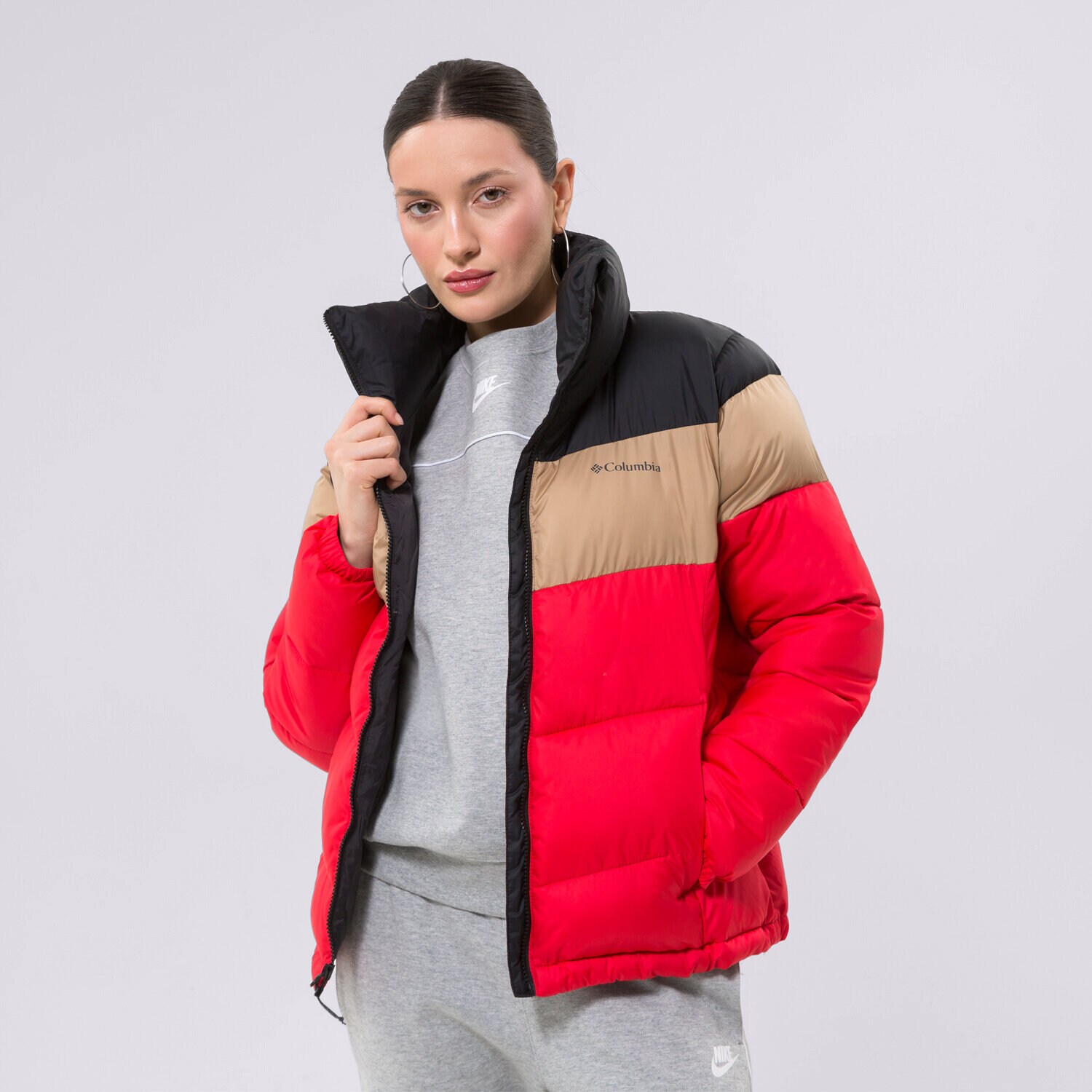 Ženske zimske jakne COLUMBIA JAKNA PUFFECT™ COLOR BLOCKED 1955101658 šarena
