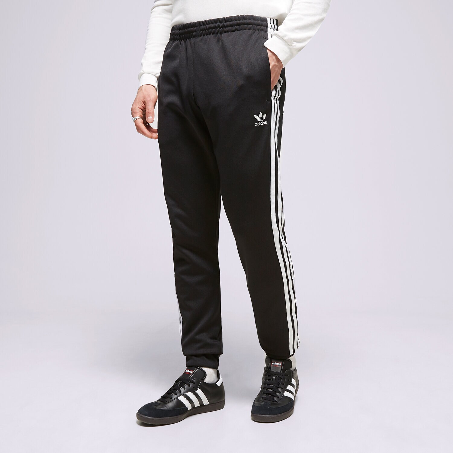 Muške hlače ADIDAS HLAČE SSTP BLK PANTS IA4791 crna