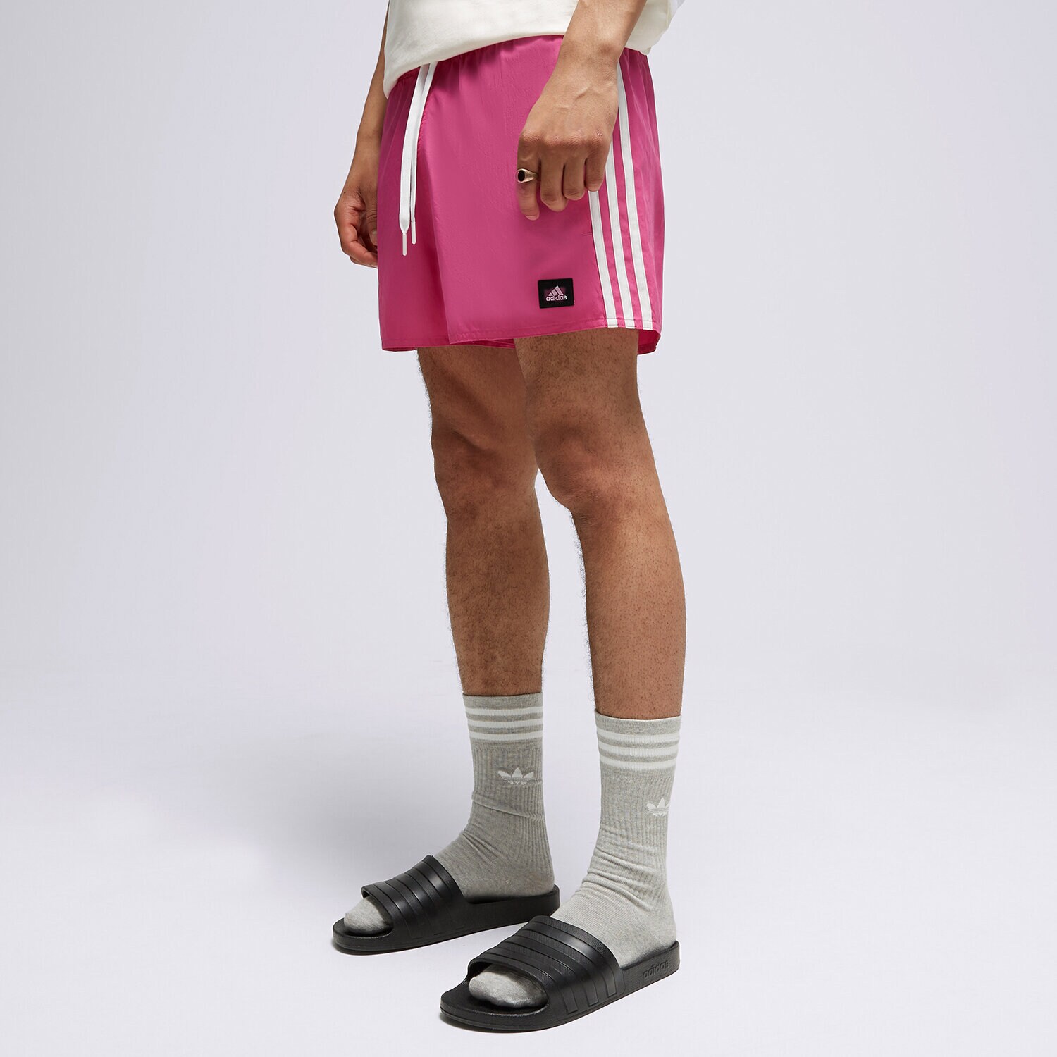 Muške kratke hlače ADIDAS KRATKE HLAČE 3S CLX SH VSL HT4368 ljubičasta