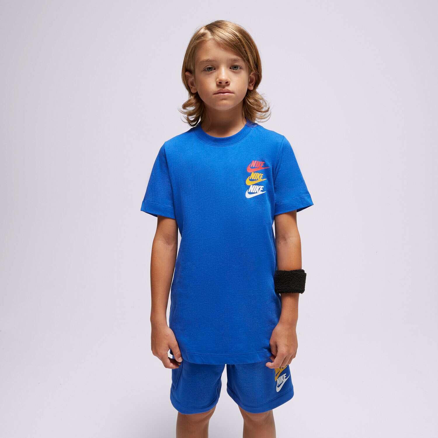 Dječje majice NIKE T-SHIRT B NSW SI GRAPHIC TEE FJ5391-480 plava