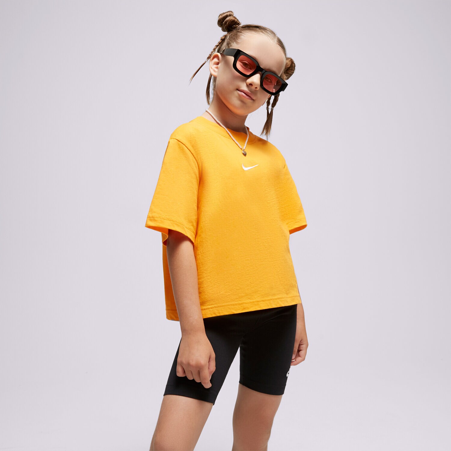 Dječje majice NIKE T-SHIRT NIKE SPORTSWEAR DH5750-836 narančasta