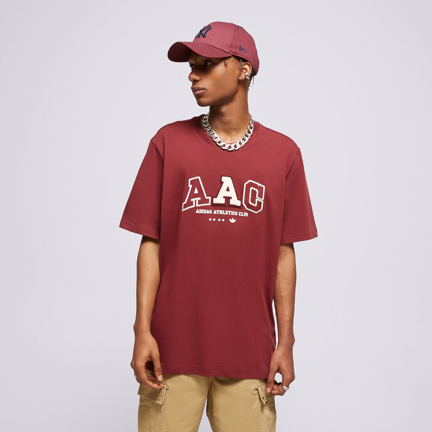 Muške majice ADIDAS T-SHIRT METRO AAC TEE IC8373 ljubičasta
