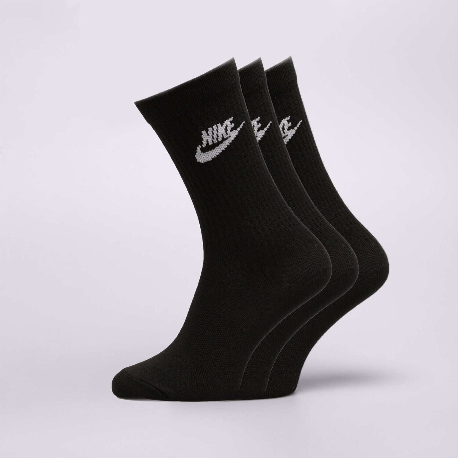 Ženske Čarape NIKE 3-PACK EVERYDAY ESSENTIAL SOCKS  DX5025-010 crna