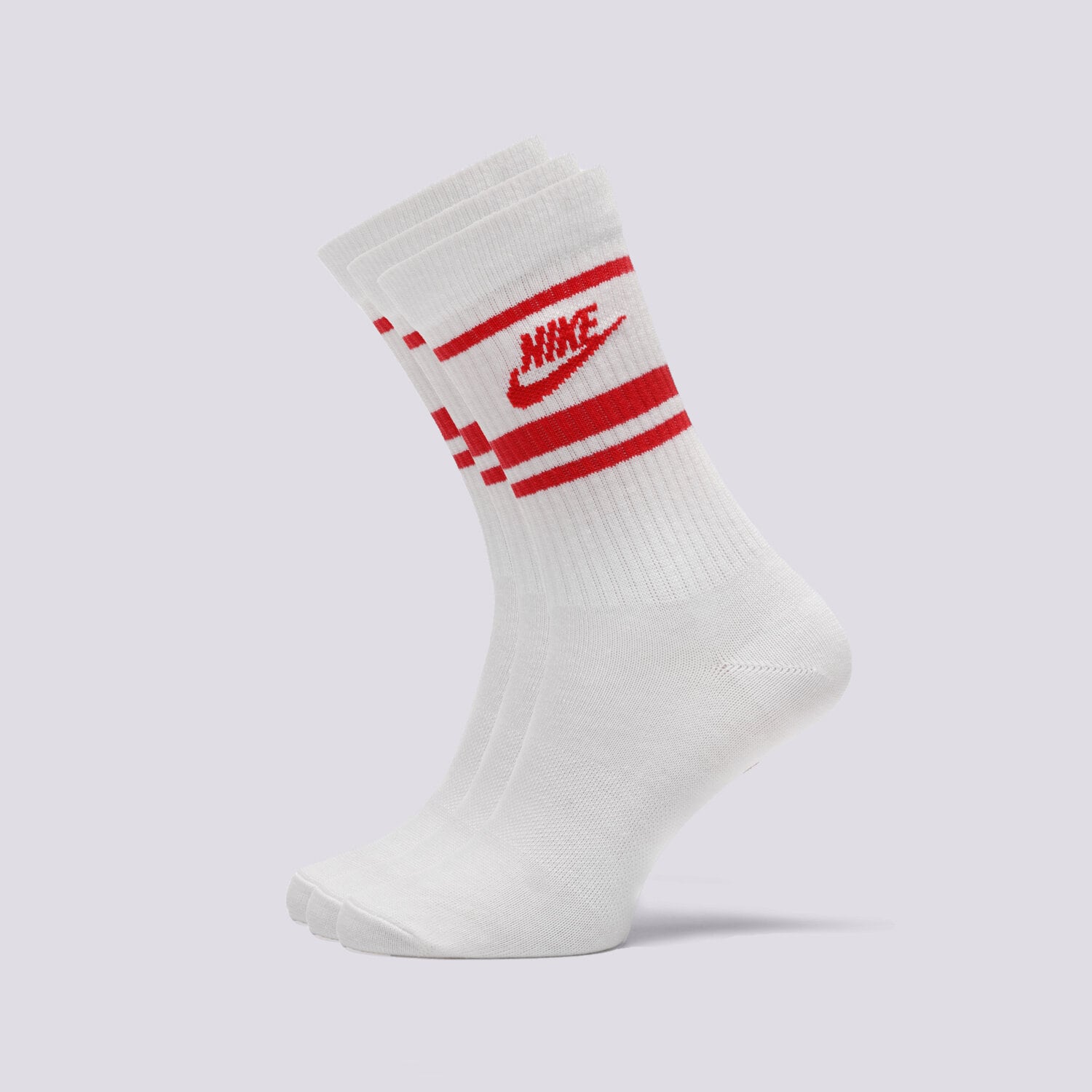 Ženske Čarape NIKE ESSENTIAL STRIPE SOCKS (3 PACKS)  DX5089-102 bijela