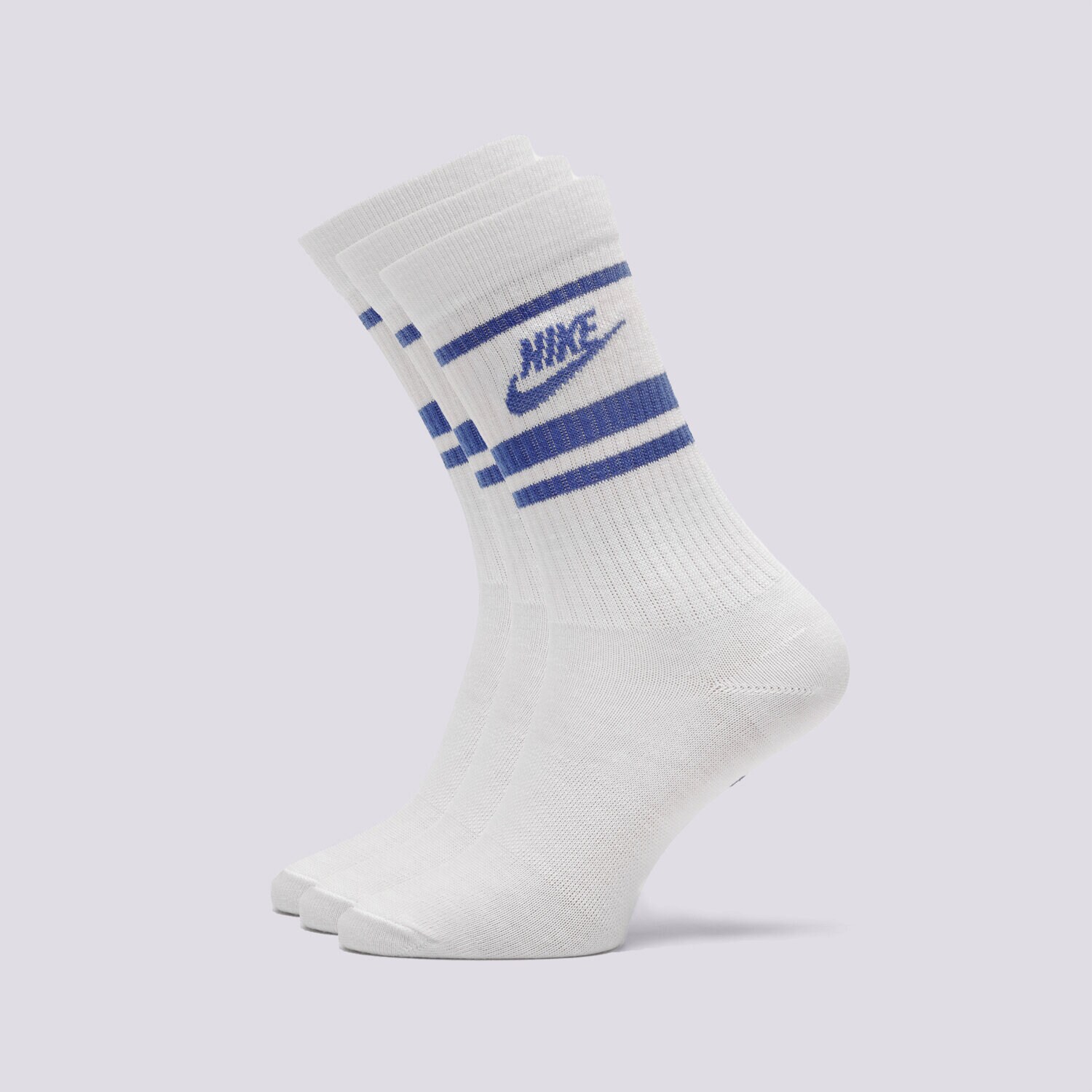 Ženske Čarape NIKE ESSENTIAL STRIPE SOCKS (3 PACKS)  DX5089-105 bijela