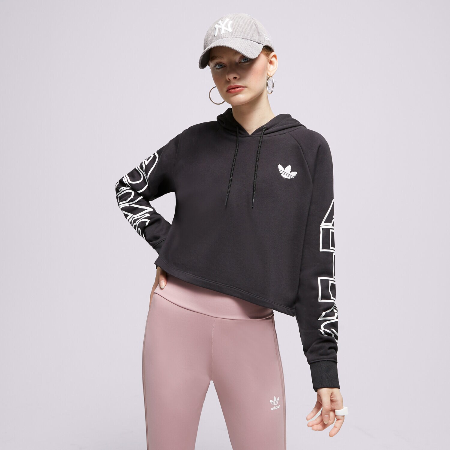 Ženske dukserice ADIDAS VESTA S KAPULJAČOM H15775 H15775 crna