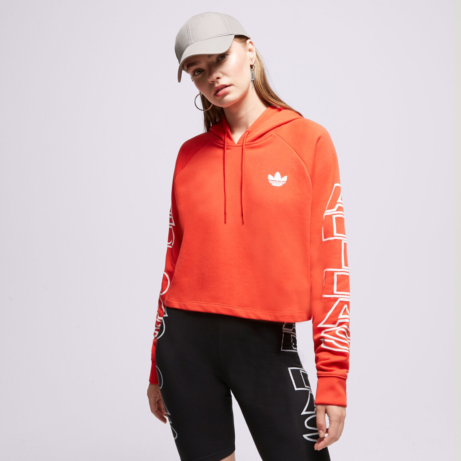 Ženske dukserice ADIDAS VESTA S KAPULJAČOM H20233 H20233 crvena