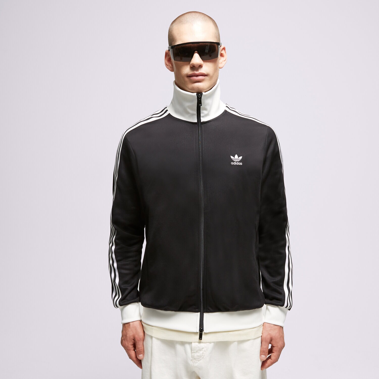 Muške dukserice ADIDAS VESTA RASKOPČANA BECKENBAUER TT II5763 crna