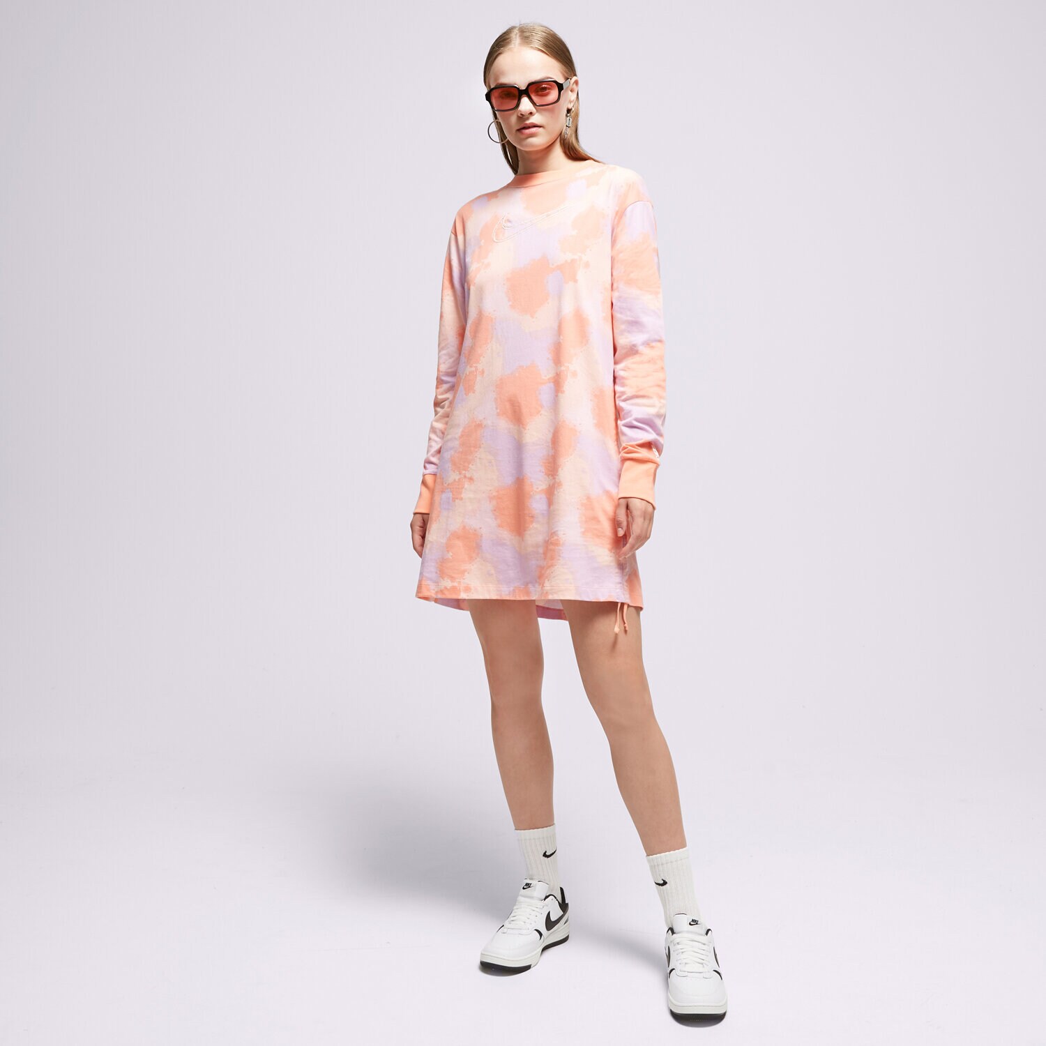 Ženske haljine i suknje NIKE HALJINA DM3843 DM3843-663 ružičasta