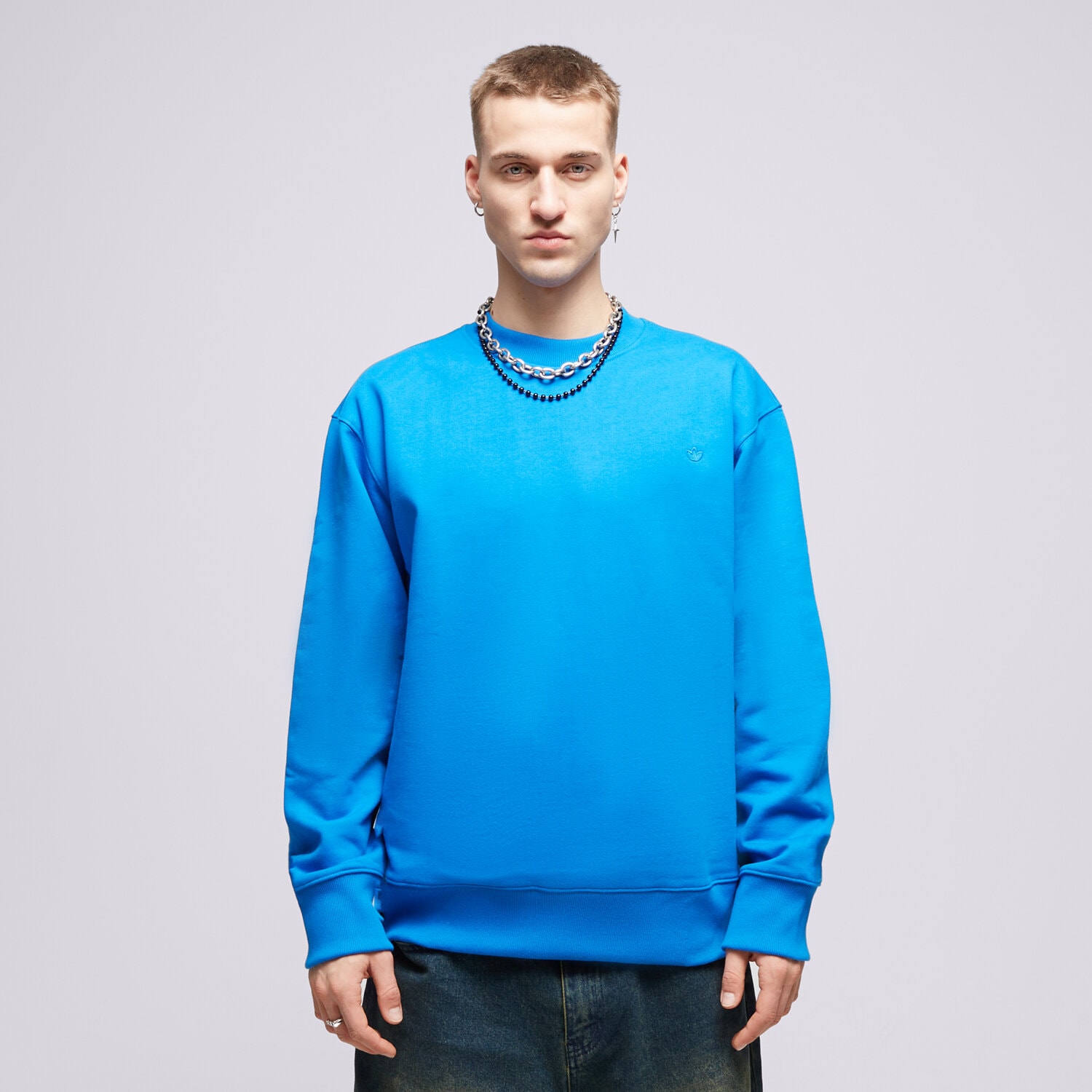 Muške dukserice ADIDAS VESTA C CREW IM2114 plava