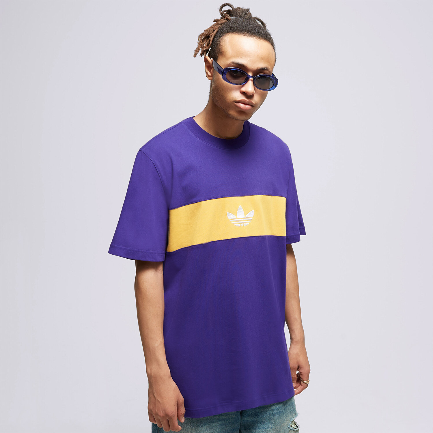 Muške majice ADIDAS T-SHIRT NY TEE IJ5959 ljubičasta