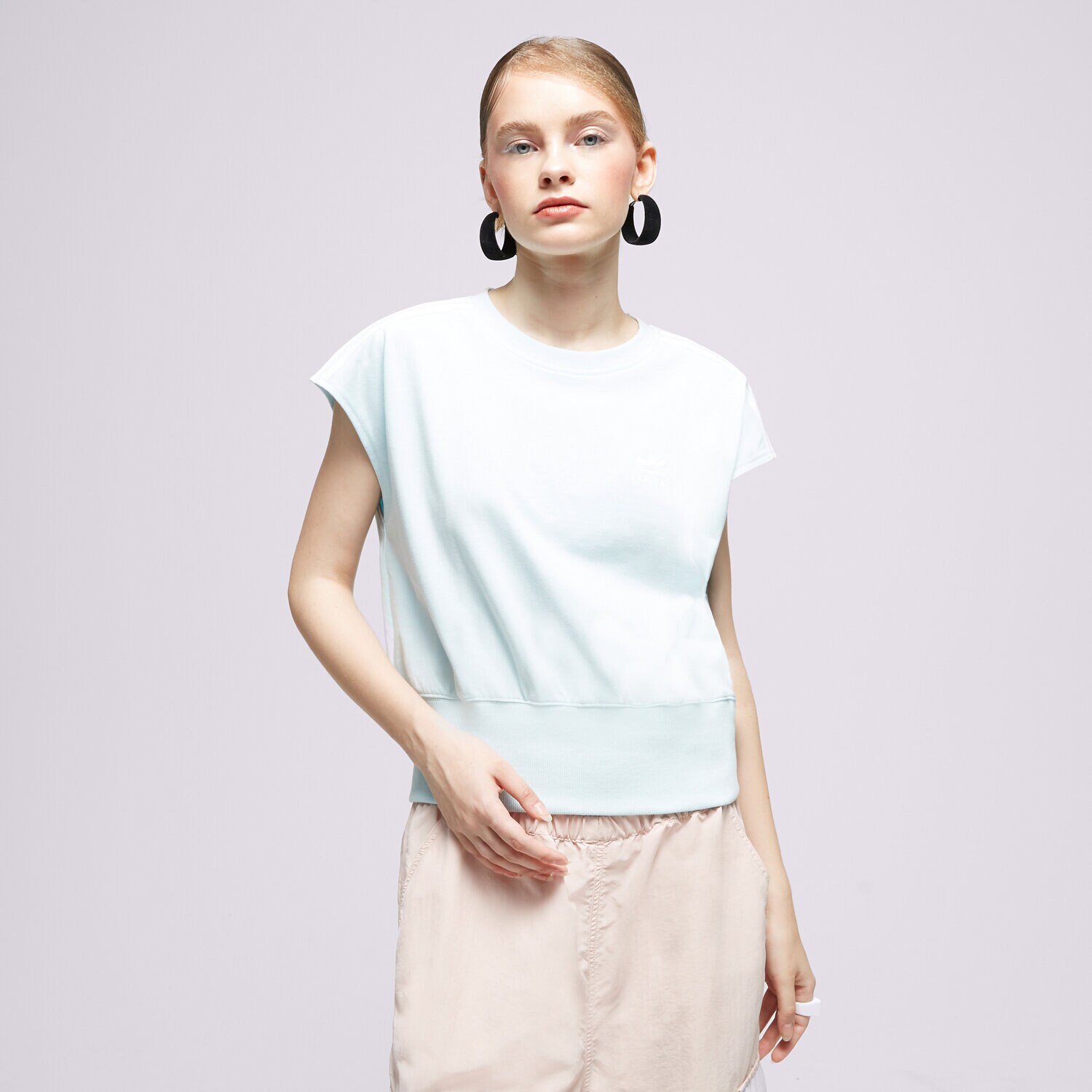 Ženske majice ADIDAS T-SHIRT WAIST CINCH TEE HM2112 plava