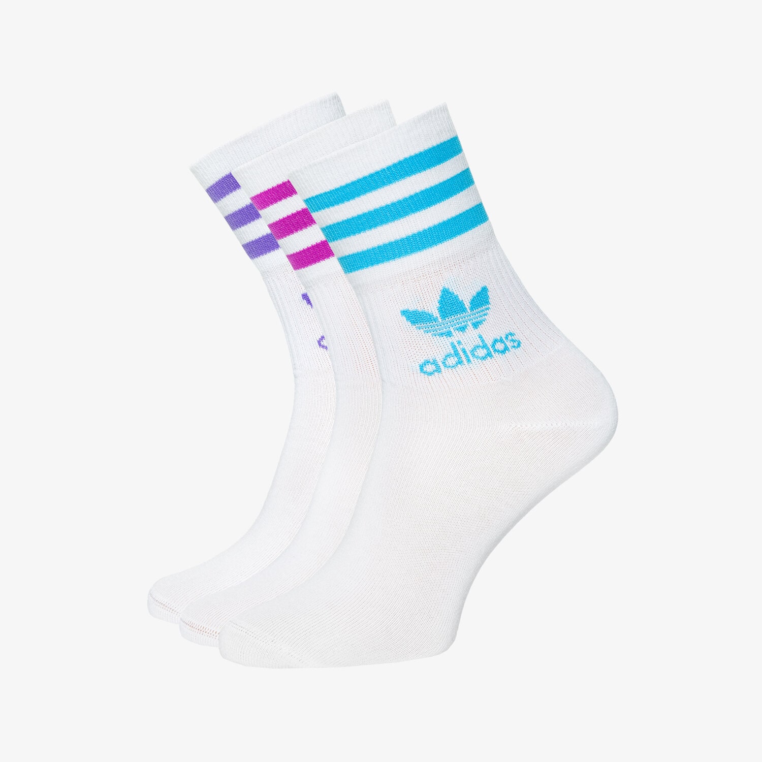Ženske Čarape ADIDAS MID CUT CREW SOCKS  HC9551 bijela