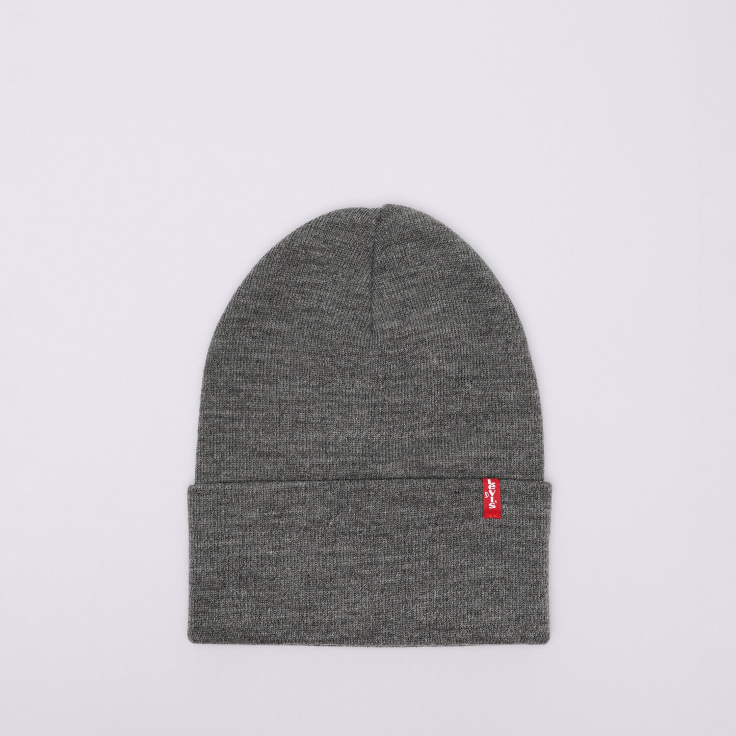 Ženske zimske kape LEVI'S KAPA SLOUCHY RED TAB BEANIE 77138-0888 siva