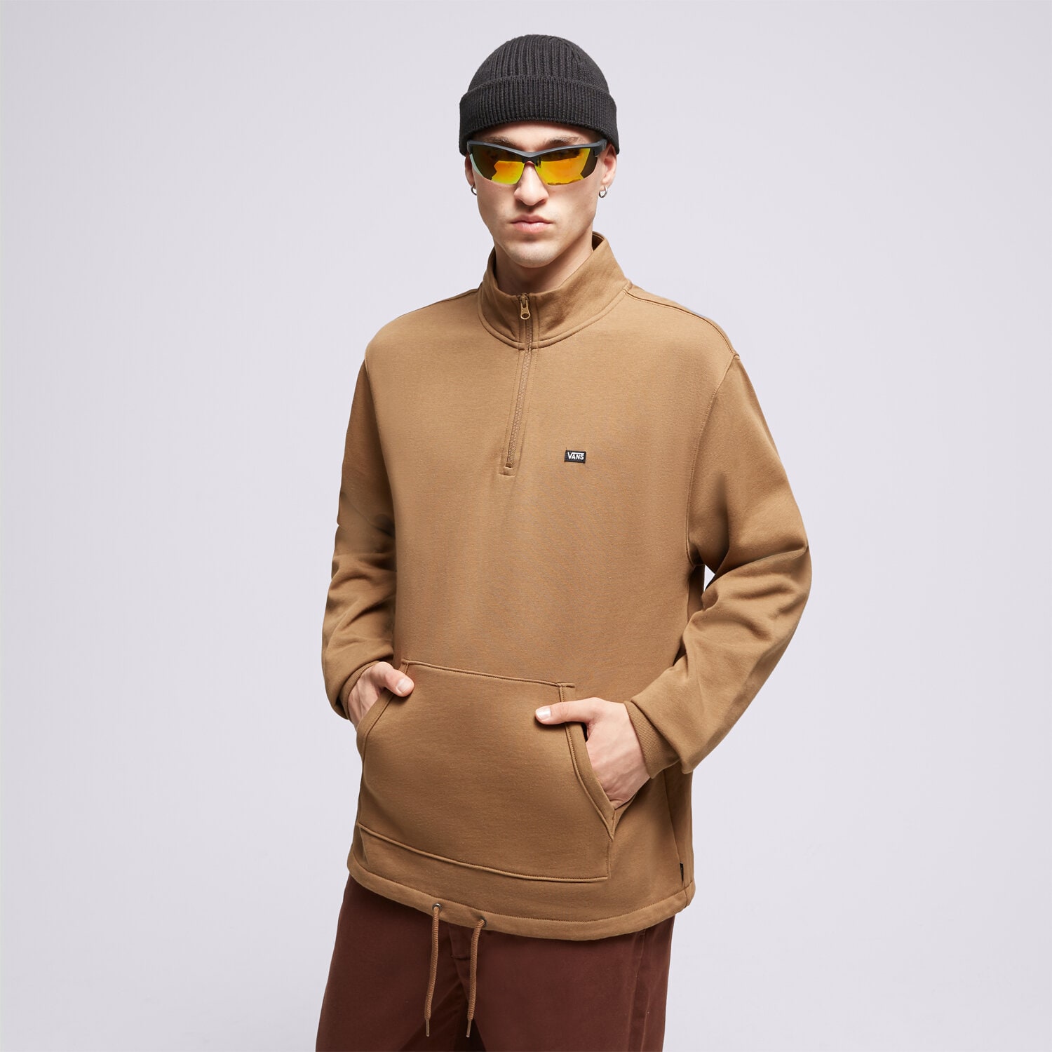 Muške dukserice VANS VESTA MN VERSA STANDARD VN0A5KDS0E01 smeđa