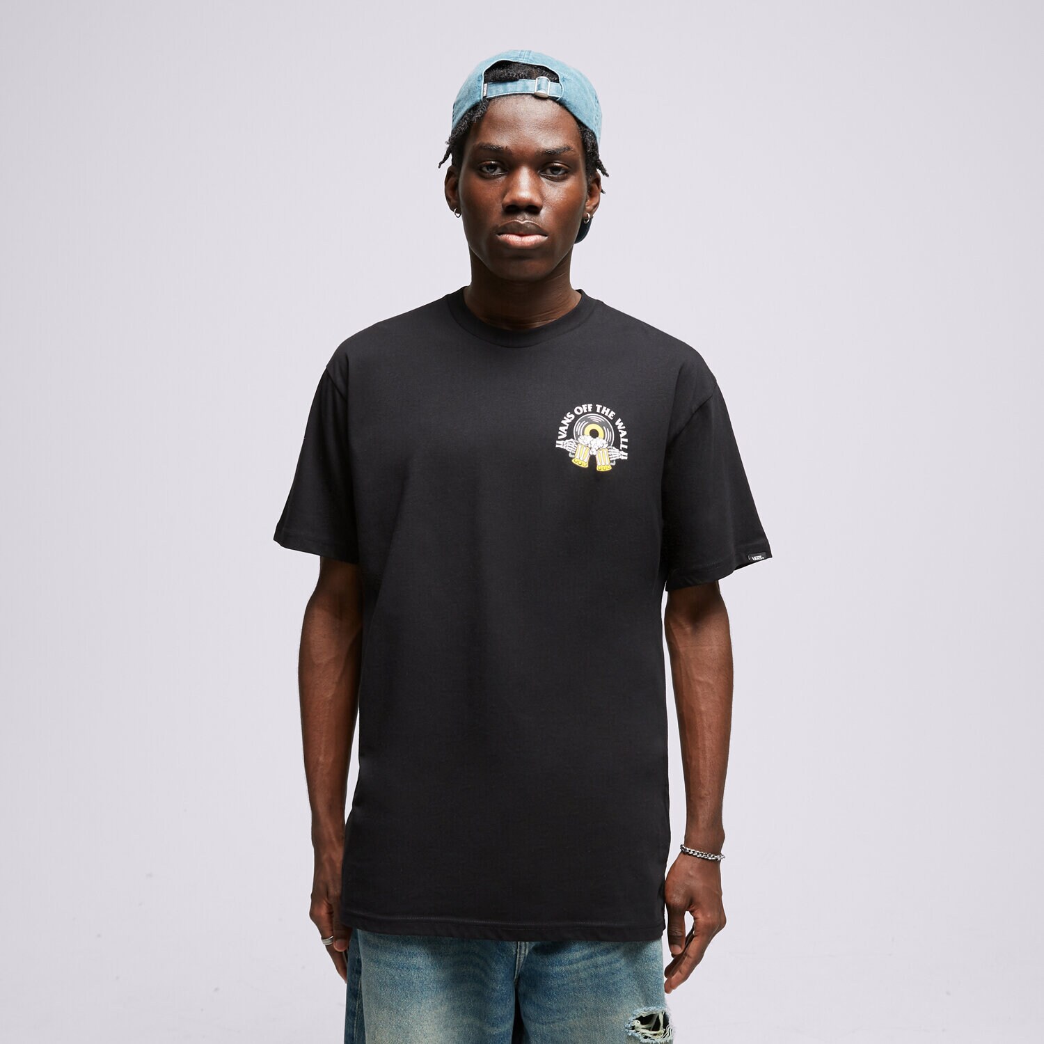 Muške majice VANS T-SHIRT BREW BROS TUNES VN0008EXBLK1 šarena