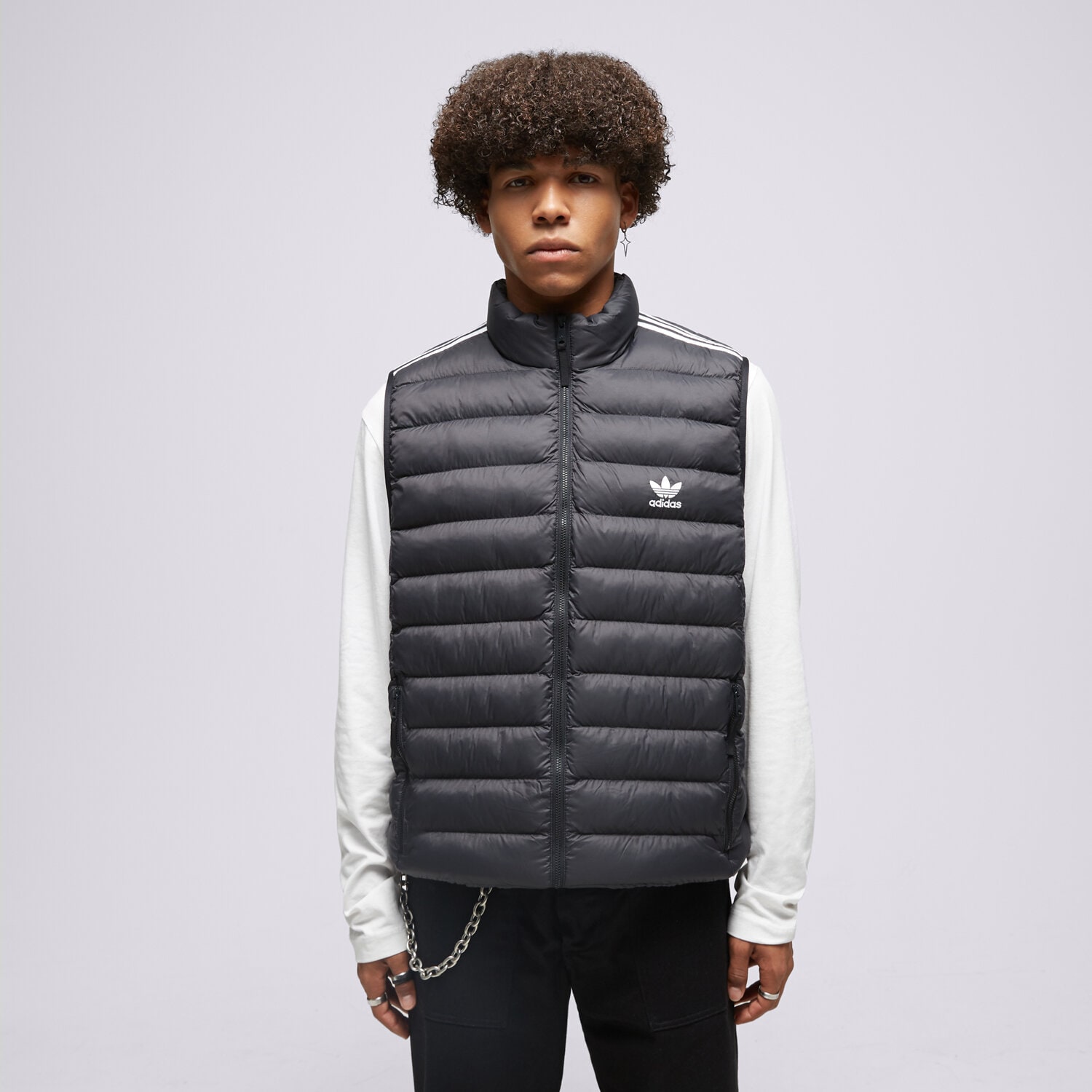 Muške prsluci ADIDAS PRSLUK PADDED VEST HZ0686 crna