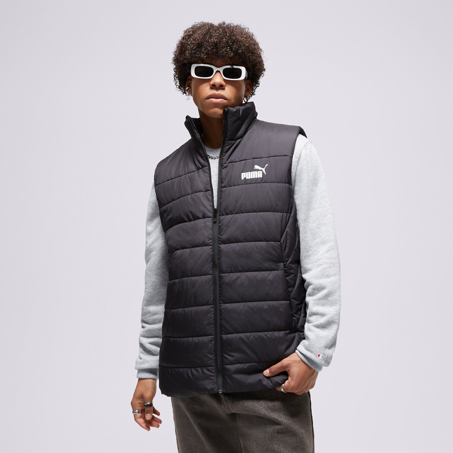 Muške prsluci PUMA PRSLUK ESS PADDED 84893901 crna