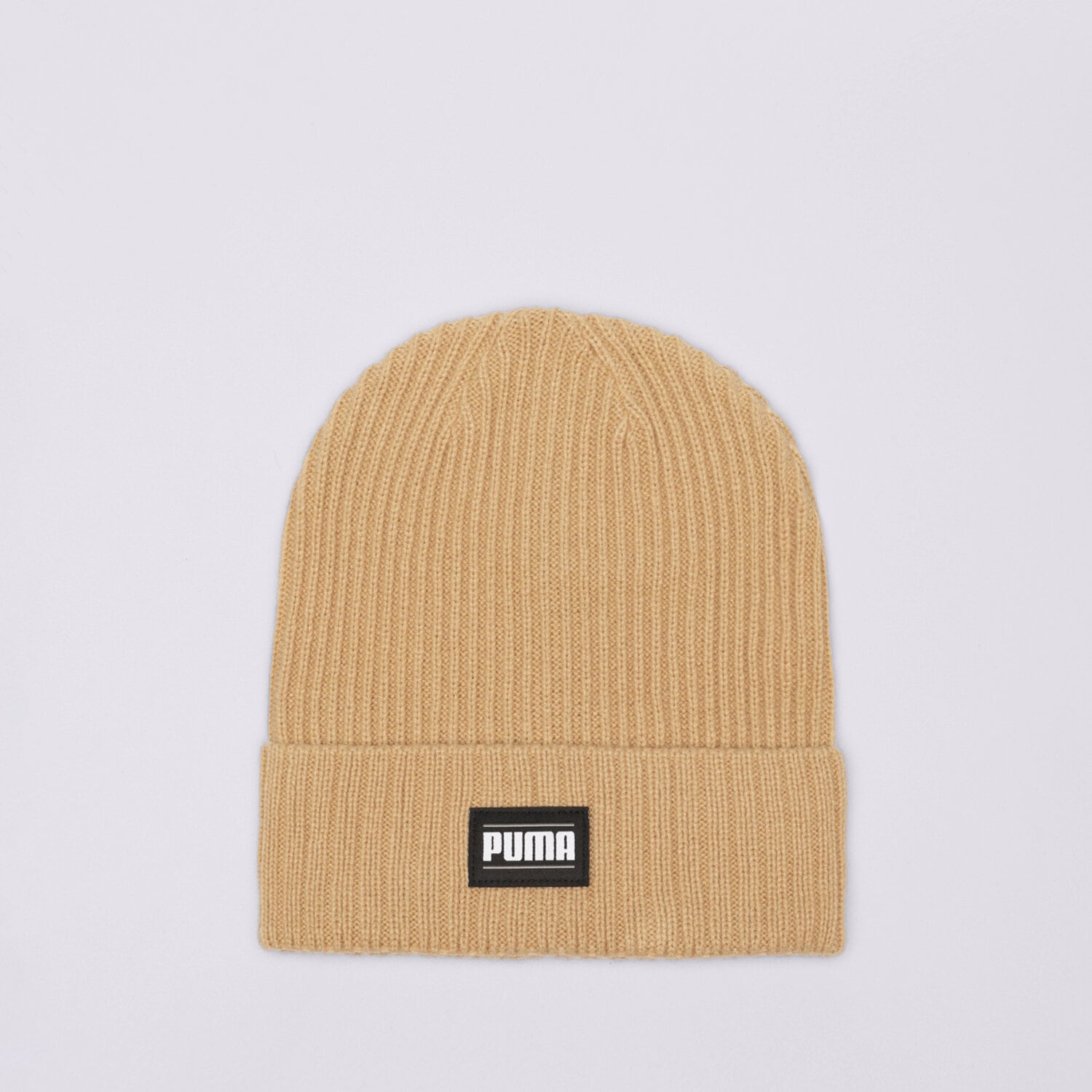 Ženske zimske kape PUMA KAPA RIBBED CLASSIC CUFF BEANIE 024038 07 bež