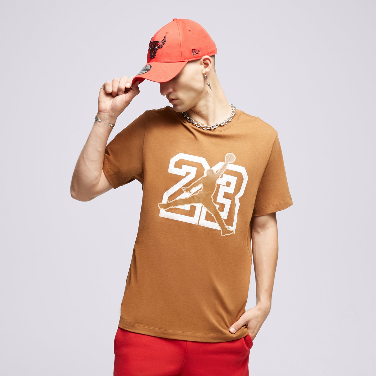 Muške majice JORDAN T-SHIRT M J FLT ESS JM SS CREW FB7394-281 šarena