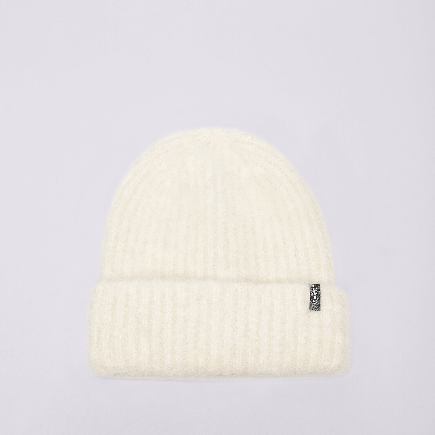 Ženske zimske kape LEVI'S KAPA WOMEN'S FUZZY BEANIE D7829-0003 bijela