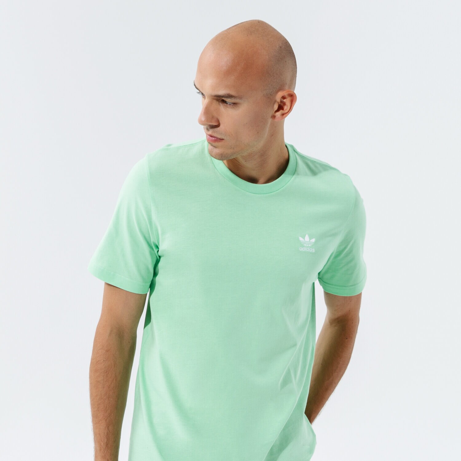 Muške majice ADIDAS T-SHIRT ESSENTIAL H34633 zelena