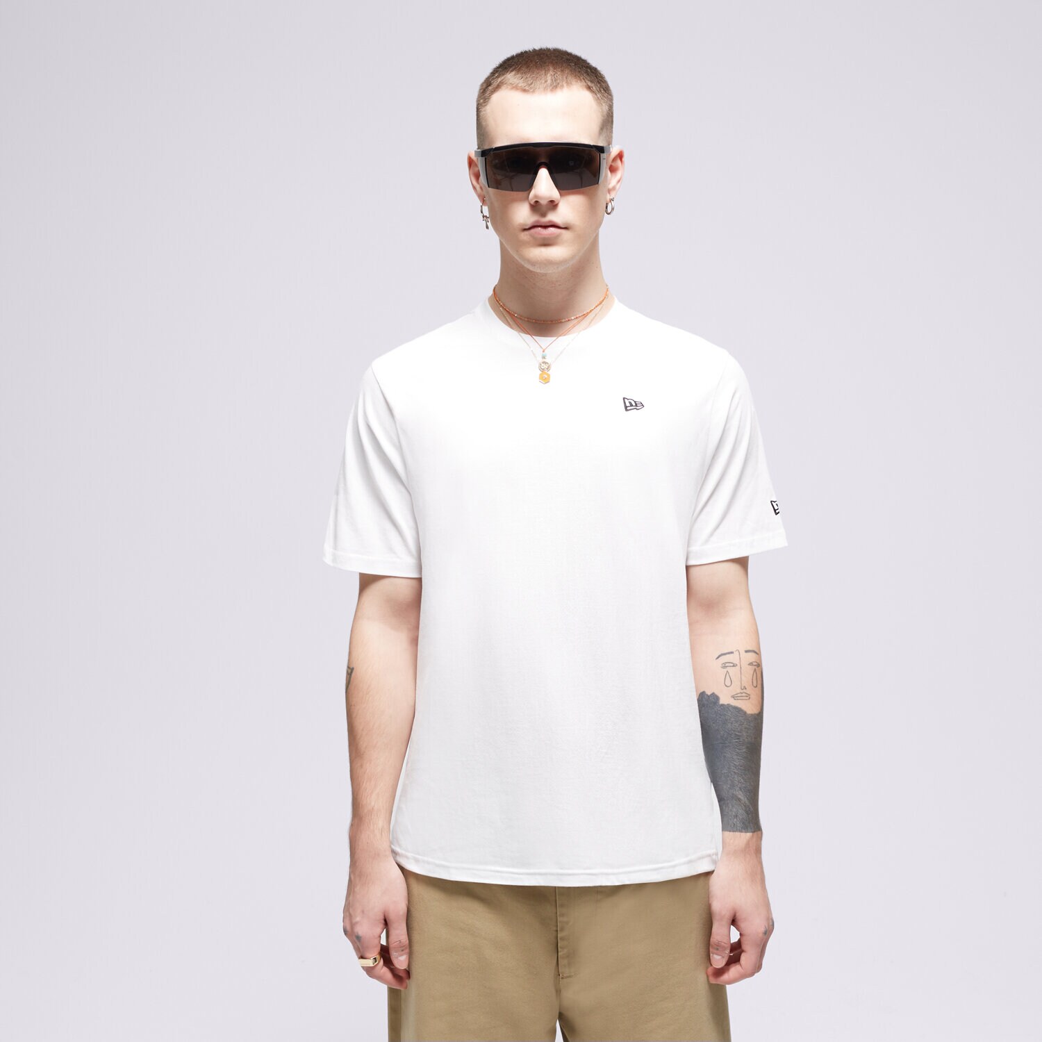 Muške majice NEW ERA T-SHIRT NE ESSENTLS NONE 60416745 bijela