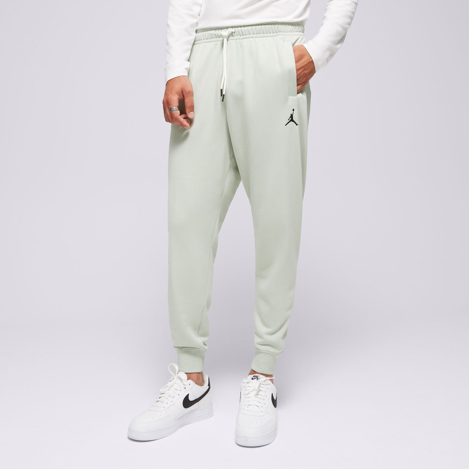 Muške hlače JORDAN HLAČE M J FLT MVP LTWT FLC PANT FN4669-005 mente