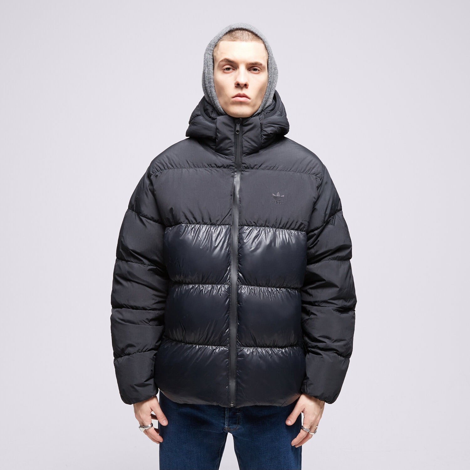 Muške zimske jakne ADIDAS JAKNA ZIMSKA DOWN REGEN ADIC IL2572 crna