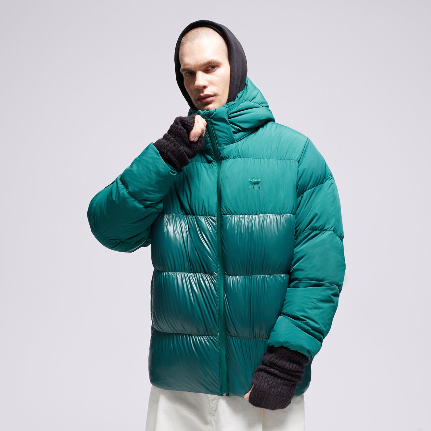 Muške zimske jakne ADIDAS JAKNA ZIMSKA DOWN REGEN ADIC IL2566 zelena
