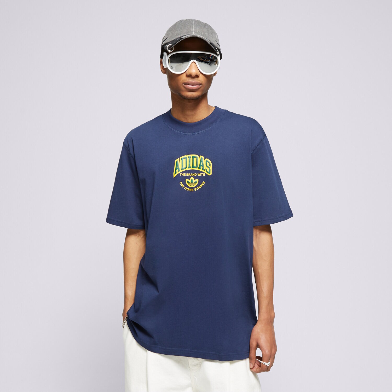 Muške majice ADIDAS T-SHIRT VRCT SS TEE IS0184 tamno plava
