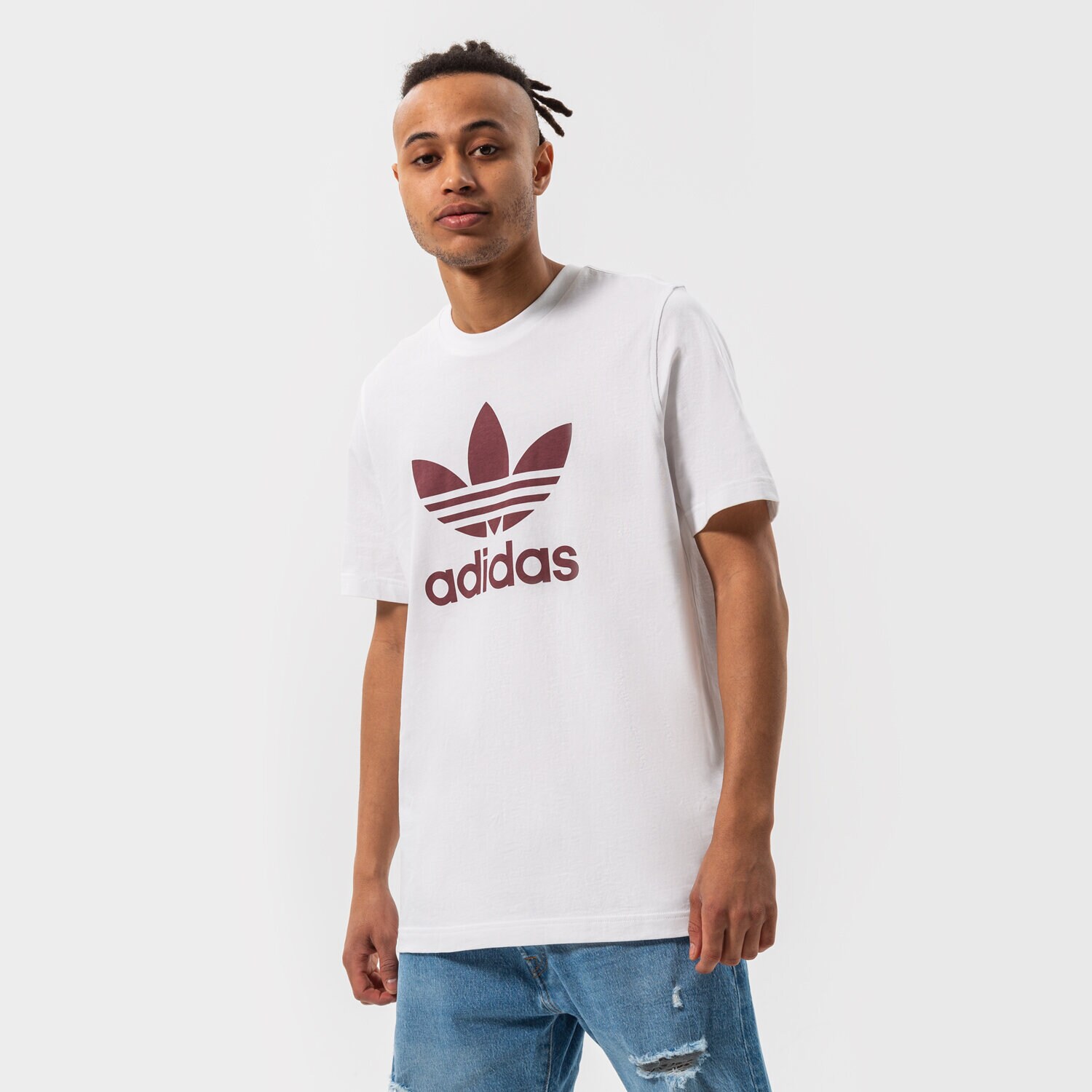 Muške majice ADIDAS T-SHIRT TREFOIL HE9514 bijela