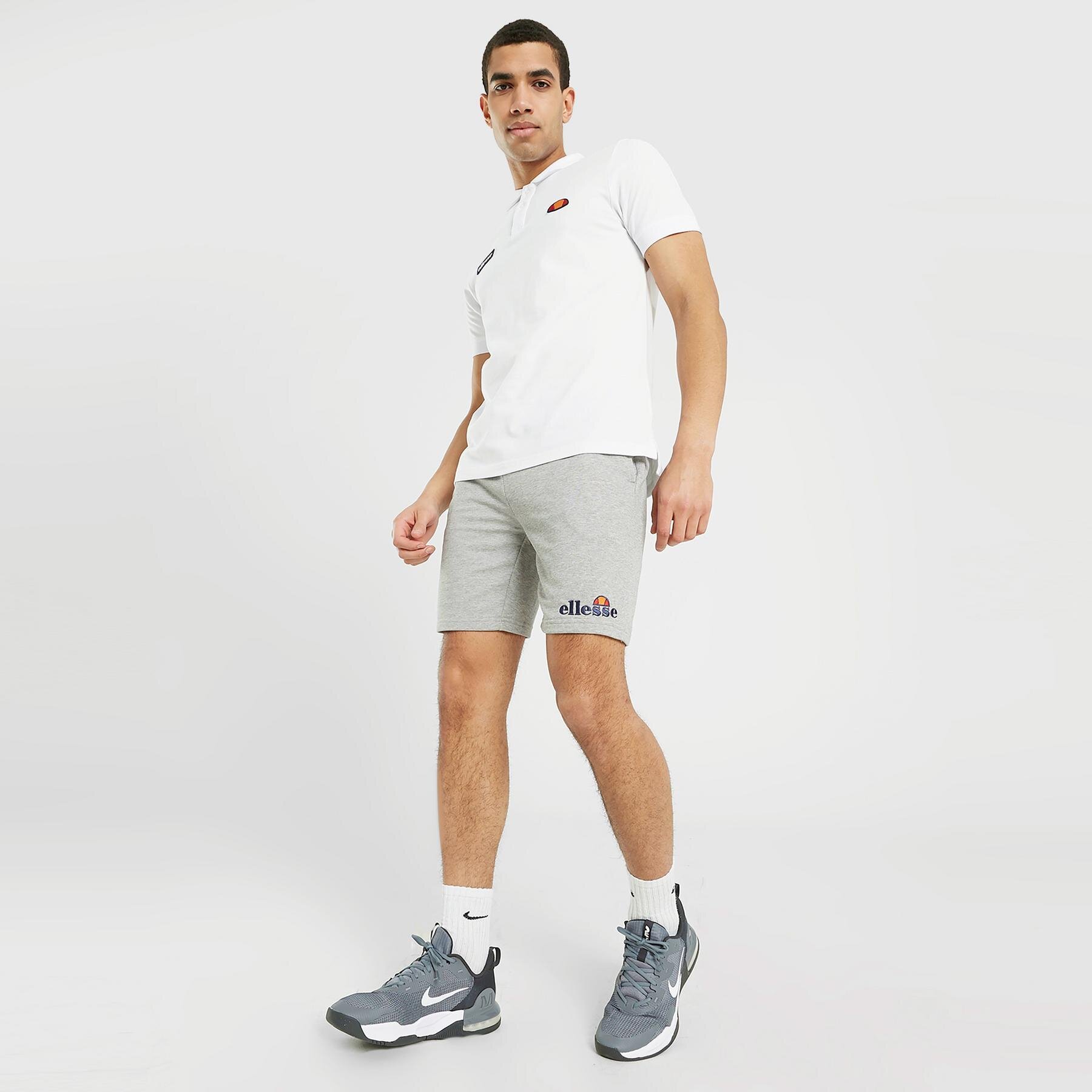 Muške kratke hlače ELLESSE KRATKE HLAČE SILVAN FLEECE SHORT GREY MRL SHF09162112 siva
