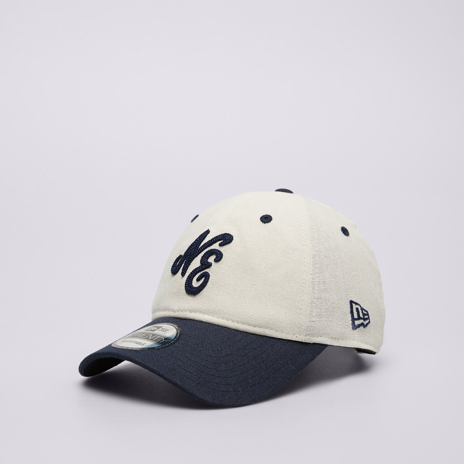 Muške kape sa šiltom NEW ERA KAPA LINEN SCRIPT 920 NE NONE 60503546 bijela